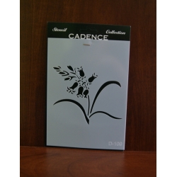 Szablon 20x15cm, D-109 Cadence